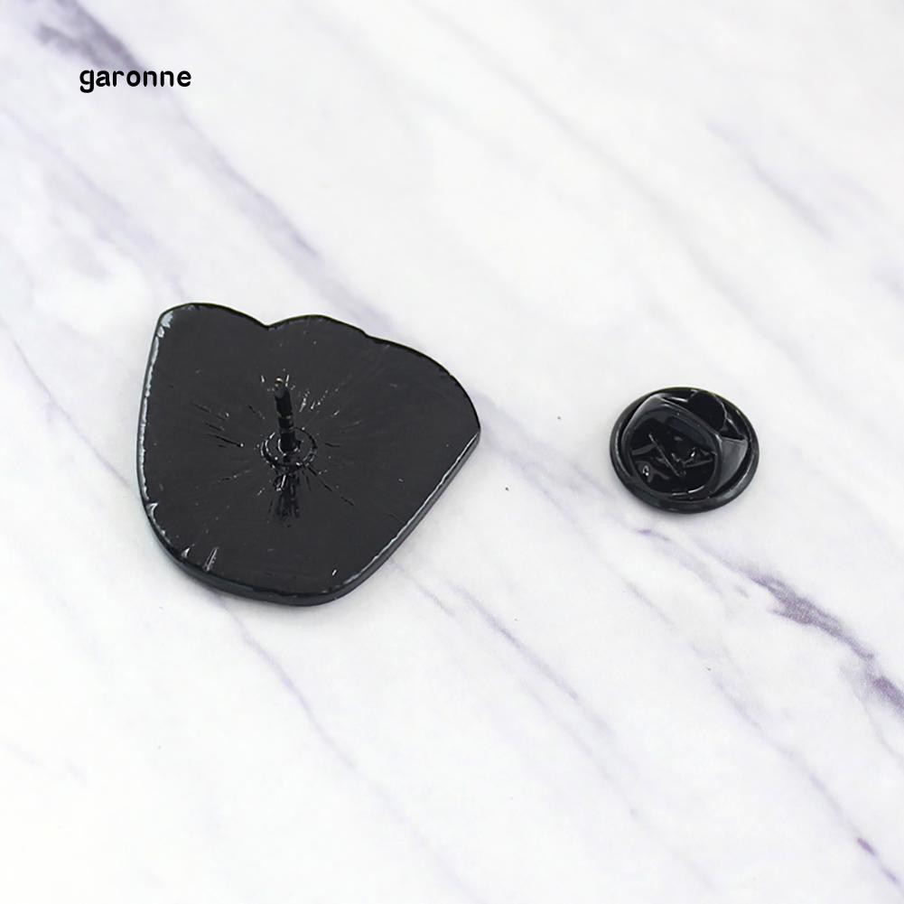 Ghim cài áo hình khuôn mặt nhiều mắt đáng sợ