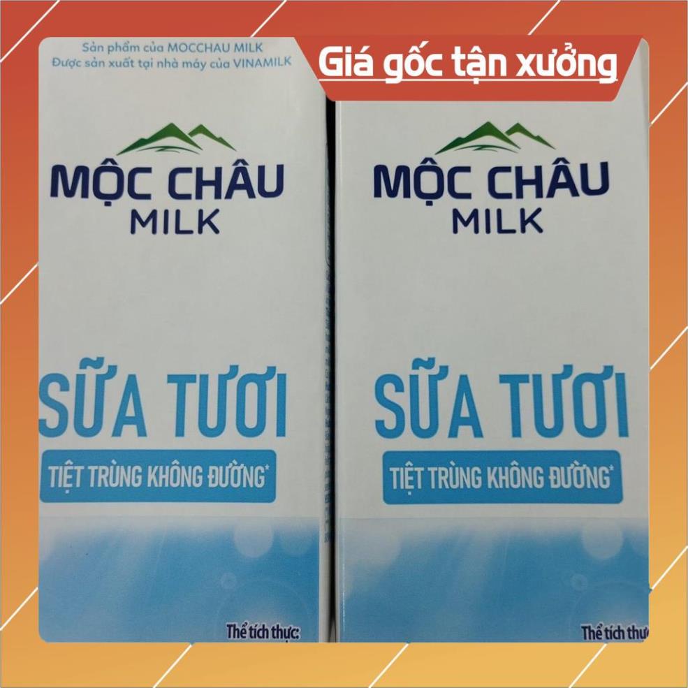 Sữa tươi Mộc Châu không đường 1 lít [hàng chính hãng]
