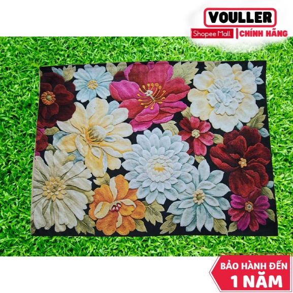 Thảm Vouller Lau Chân 3D Cao Cấp Thấm Nước Chống Trượt Kt 40X60Cm