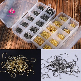 Hộp 500 lưỡi câu cá nhiều kích cỡ