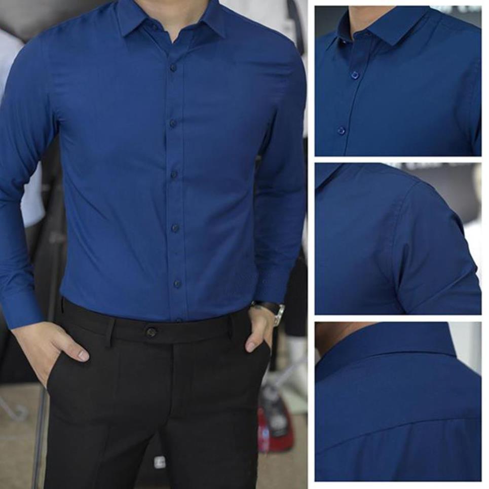 [HÀNG ĐẸP]Áo sơ mi  - Áo sơ mi lụa cao cấp - Chất liệu lụa mềm mịn, mát mẻ, dáng trẻ trung thanh lịch, mặc bao đẹp | BigBuy360 - bigbuy360.vn