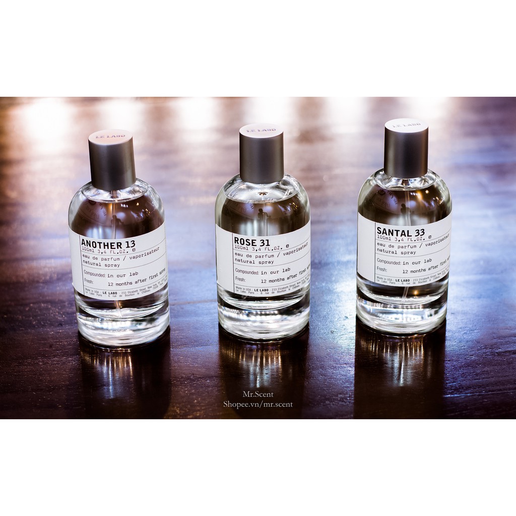 [COMBO MẪU THỬ] NƯỚC HOA LE LABO R31 - S33 - A13