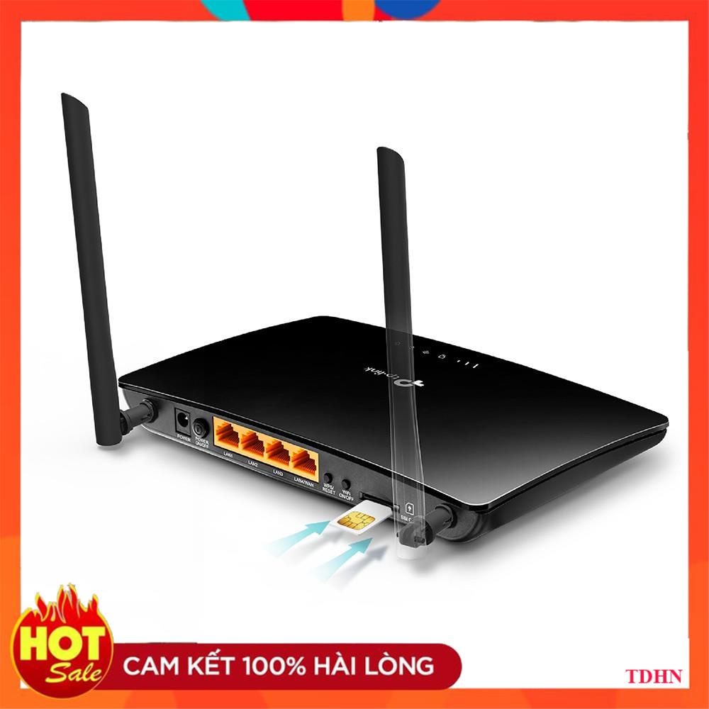 [Hãng] Bộ Phát Wifi Di Động 3G/4G Tplink TL-MR6400 tốc độ Wifi Chuẩn lên tới 300Mbps