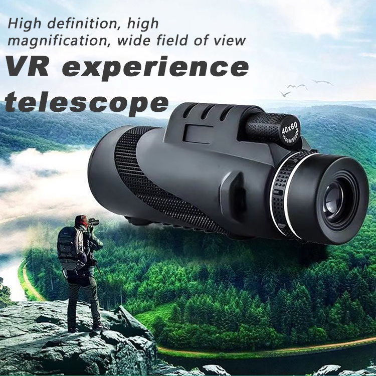 Kính Viễn Vọng Ngoài Trời Công Suất Cao Độ Nét Cao 80*100 Ống Đơn Du Lịch Okase
