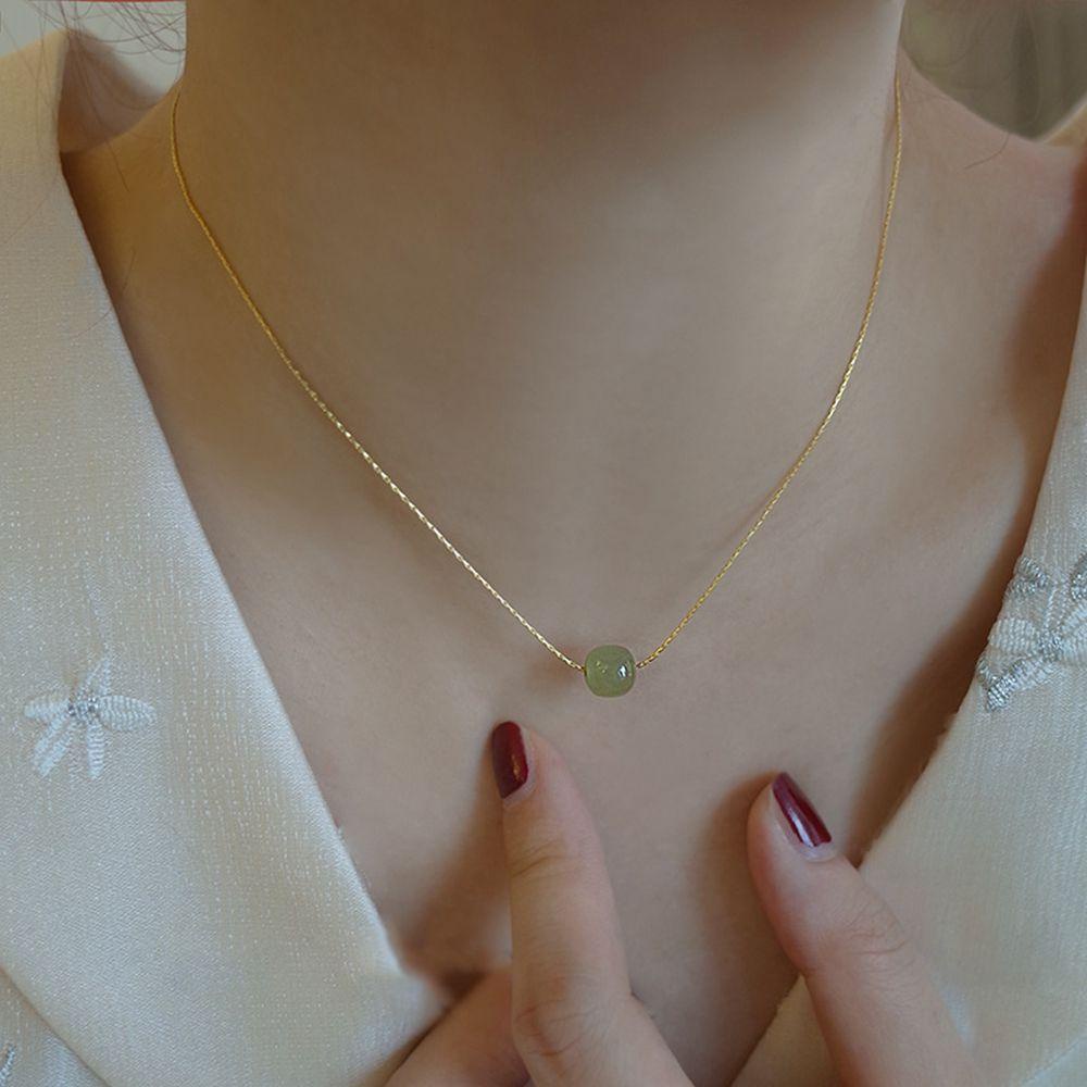 MXGOODS Vòng cổ Mặt Ổ Khóa Độc Đáo Phong Cách Hàn Quốc