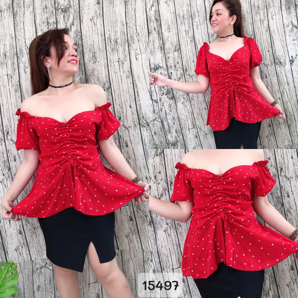 SALE Áo BIG SIZE peplum Bi Bi Tim 15497