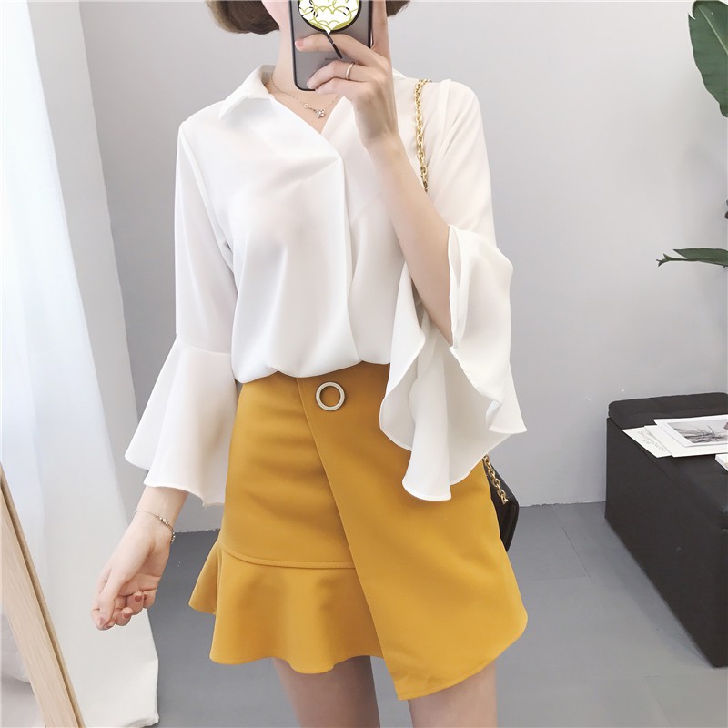 ÁO SƠ MI NỮ ULZZANG BASIC THỜI TRANG NỮ