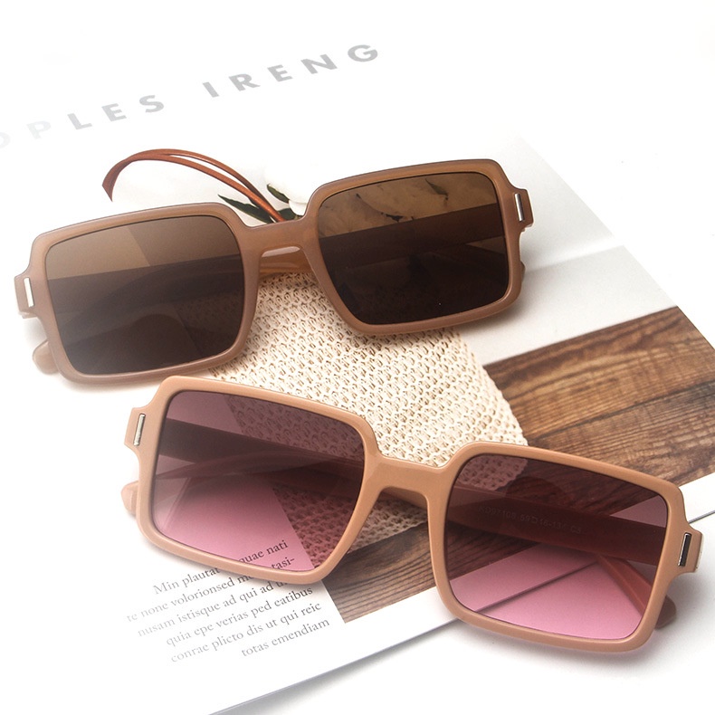 Kính Mát Gọng Vuông Thiết Kế Đơn Giản Thời Trang