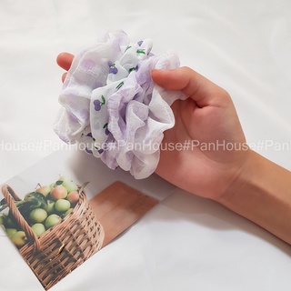 Set Dây buộc tóc Scrunchies 5 chiếc Tím Mơ Màng 2022