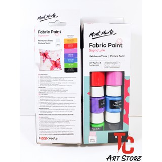 Màu Fabric Mont Marte (8 Màu)