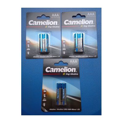 Combo 3 vỉ Pin Camelion AAA Alkaline