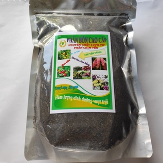 Phân chim yến nguyên chất - Phân bón cao cấp cho cây trồng, hàm lượng dinh dưỡng vượt trội