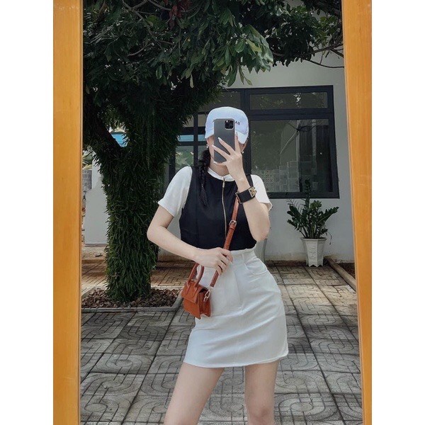 CHÂN VÁY KAKI CÓ QUẦN LÓT TRONG | BigBuy360 - bigbuy360.vn