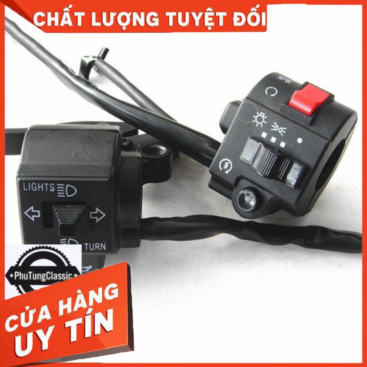 Cùm công tắc giả zin SU GN125, bán cả cặp, không bán lẻ