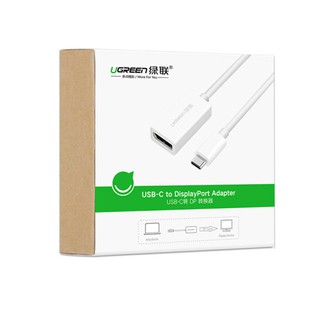 Cáp chuyển đổi USB Type C sang Displayport (âm) Ugreen 40372
