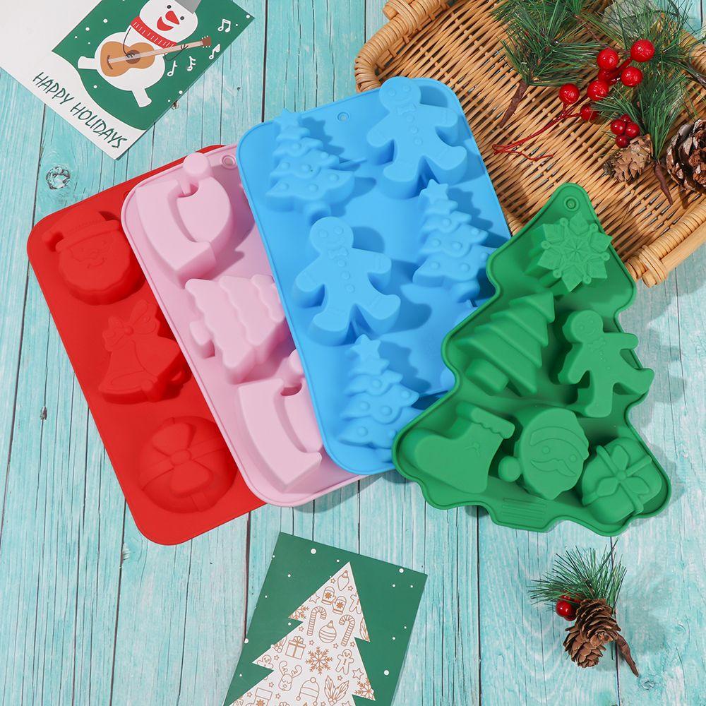 CONOPERY Khuôn Làm Đá / Sô Cô La Hình Ông Già Noel