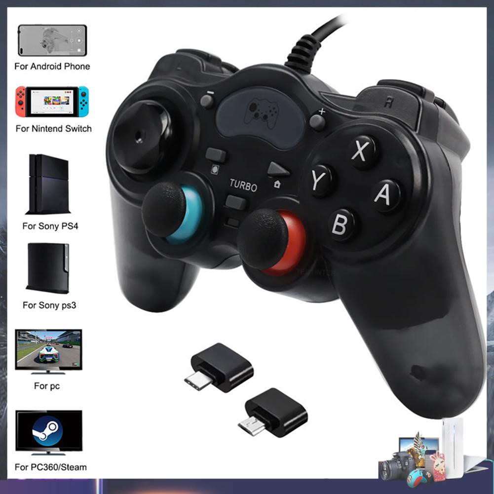 Tay cầm chơi game có dây 7 trong 1 cho PS3/PS4/Switch/PC