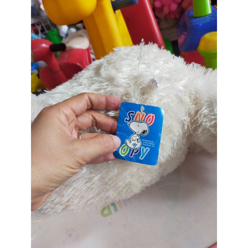 Gấu bông chó Snoopy lông xù kiện Nhật size bự tổ chảng 70cm, new tag🥰🥰🥰