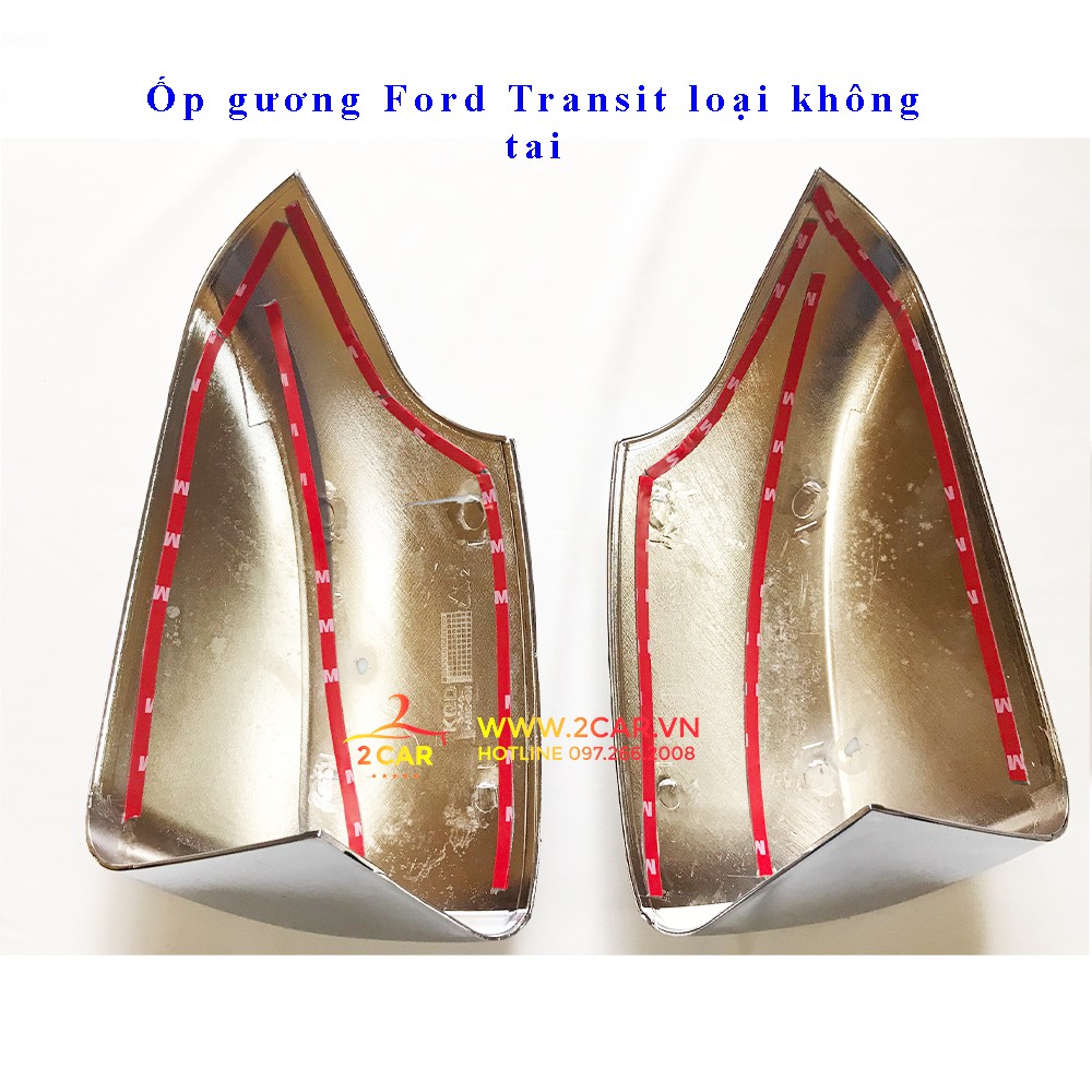 Ốp gương chiếu hậu xe Ford Transit loại không tai