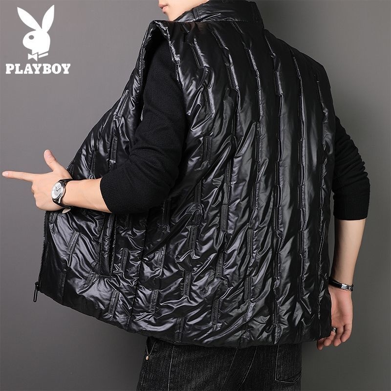 Áo khoác sát nách dày dặn ấm áp cá tính cho nam kiểu hàn quốc