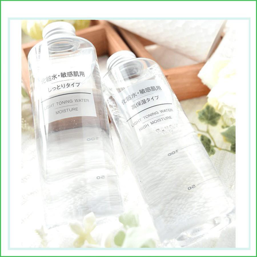 Nước hoa hồng Muji light toning water 200ml