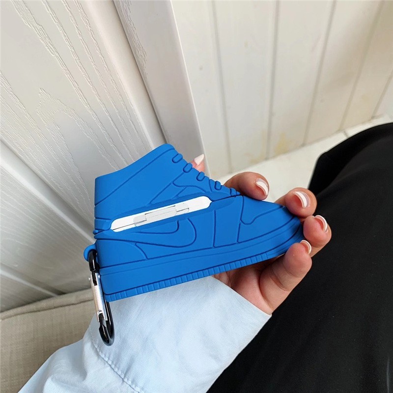 Vỏ Đựng Bảo Vệ Hộp Sạc Tai Nghe Airpods 1 / 2 Hình Chiếc Giày Nike