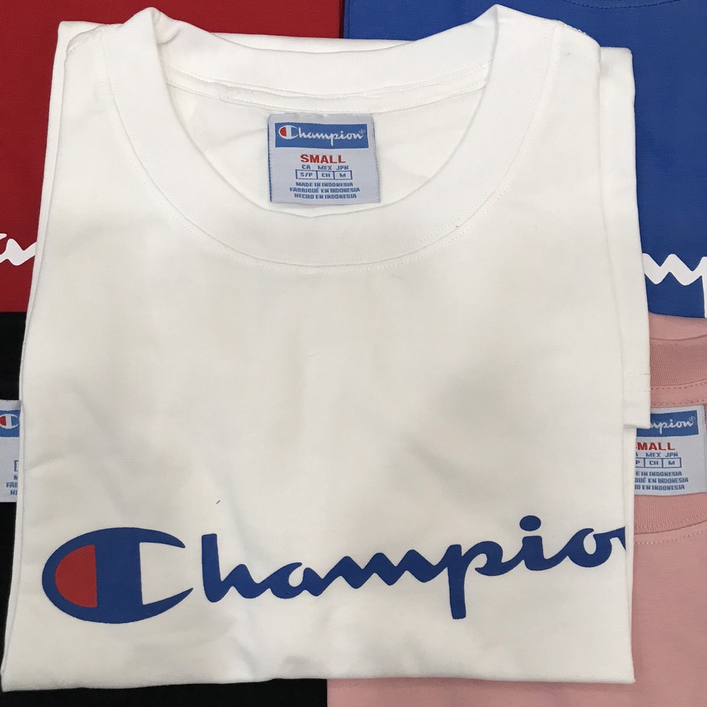 [CHỮ IN] Áo thun Champion chữ in Unisex nam nữ