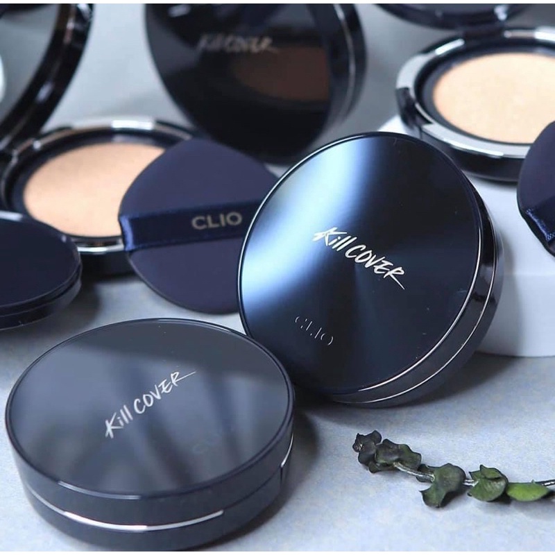 Set phấn nước kèm lõi CUSHION CLIO KILL COVER FOUNWEAR XP bản mới