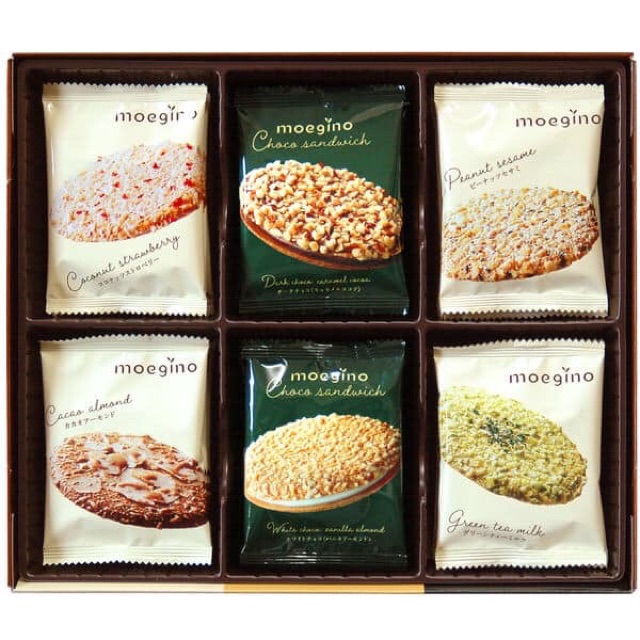 Bánh quy nướng mỏng MOEGINO siêu ngon của Nhật Bản