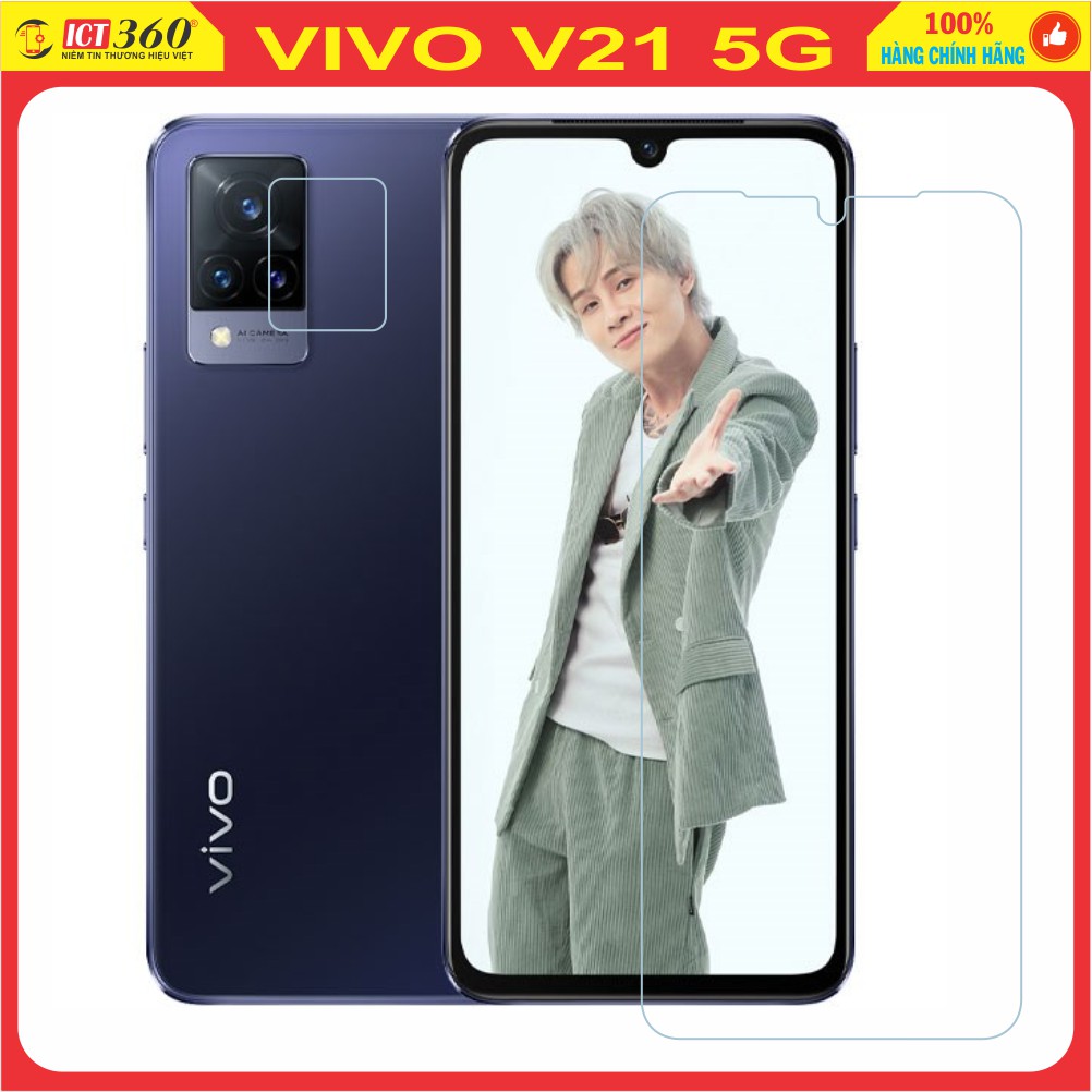 Kính Cường Lực, Dán PPF 4 Lớp VIVO V21 5G + Kính bảo vệ Camera Vivo V21 5G