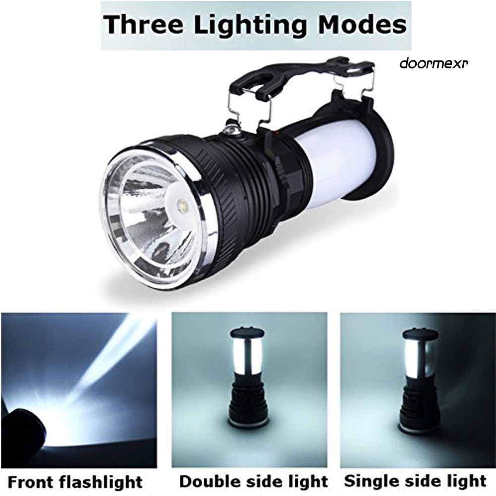 Đèn Pin LED Năng Lượng Mặt Trời Siêu Sáng Tiện Dụng Khi Đi Cắm Trại