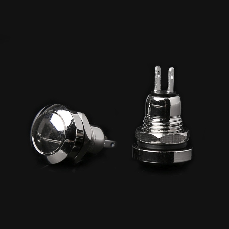 Set 5 Công Tắc Nhấn Mini 8mm 1NO 2 Pin 3A 250V AC