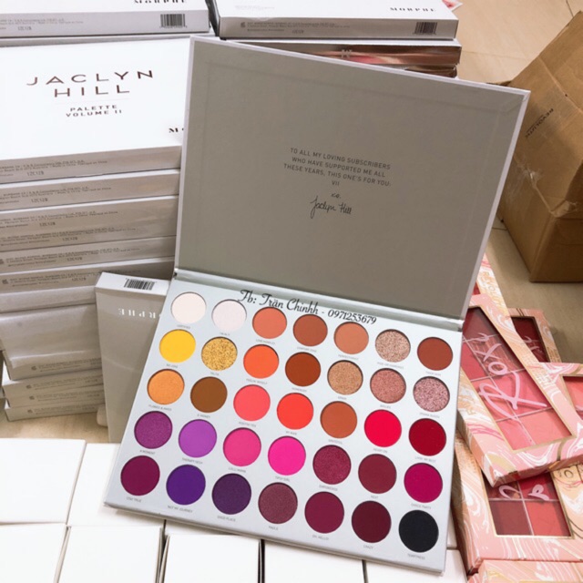 Có sẵn - Bảng mắt MORPHE JACLYN HILL VOL 2