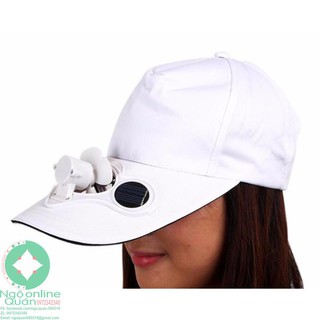 [SIÊU SALE] Mũ Quạt Điều Hòa Năng Lượng Mặt Trời Tín Đồ Thể Thao, Du Lịch Phượt [NQ1]