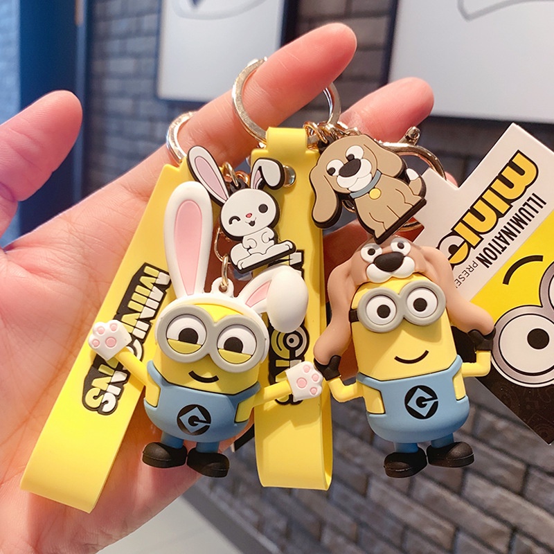Móc khóa Minions 12 con giáp độc lạ cao cấp hot trend phụ kiện túi xách ArsC Store