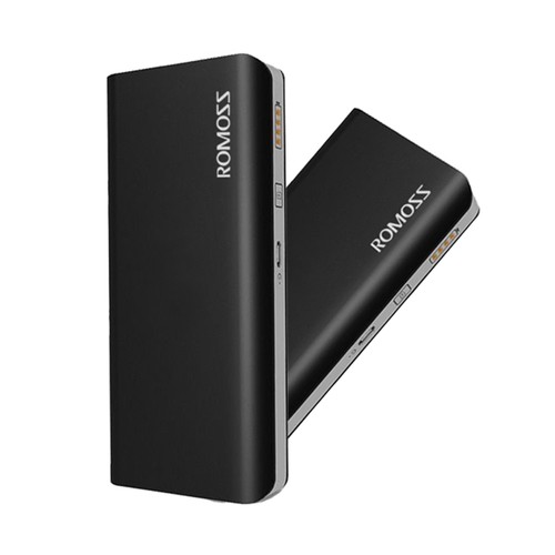 🏁 Pin sạc dự phòng Romoss Solit 5 10000mAh hỗ trợ sạc nhanh 2.1A Đen - hàng chính hãng 🏁