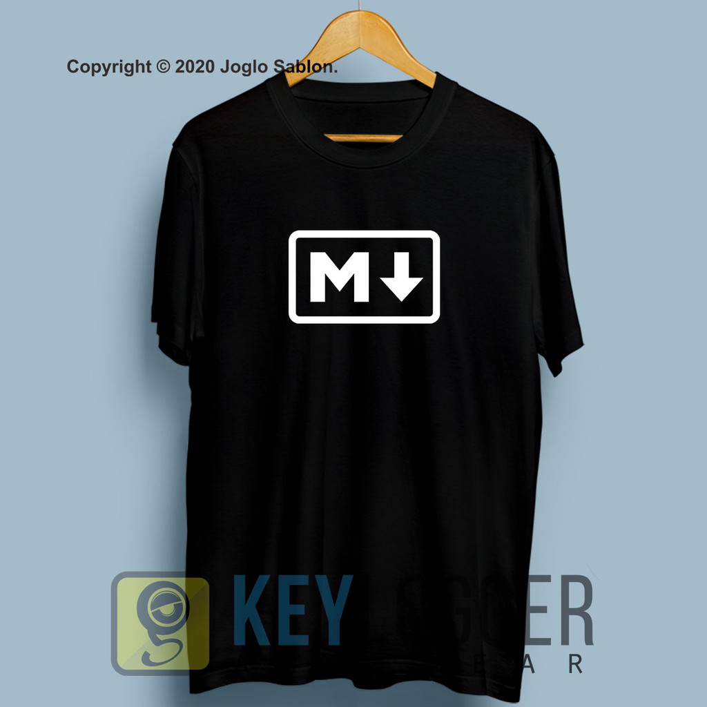 Áo Thun Lập Trình Lập Trình Markdown editor it 11