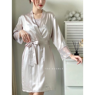 Set Váy Pyjamas Kèm Áo Choàng🍀