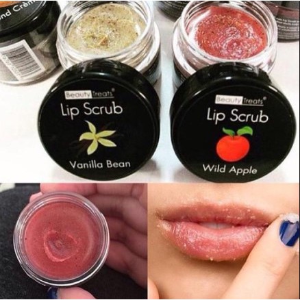 Tẩy Da Chết Môi Beauty Treats Lip Scrub Wild Apple (Hương Táo) Chính Hãng 100%