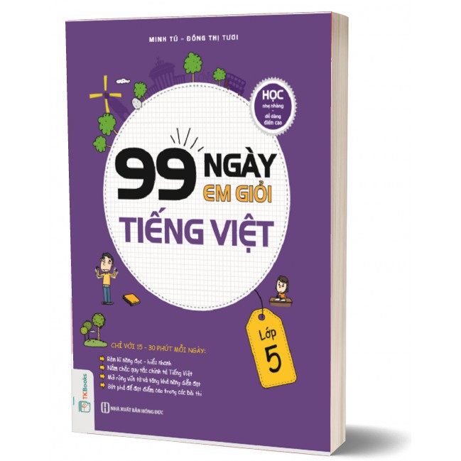 Sách - 99 Ngày Em Giỏi Tiếng Việt Lớp 5