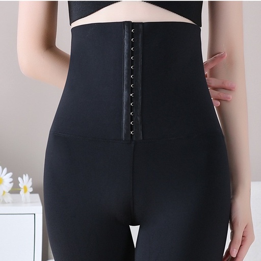 Quần legging gen bụng, dáng dài, dáng lửng cạp cao móc cài CAO CẤP