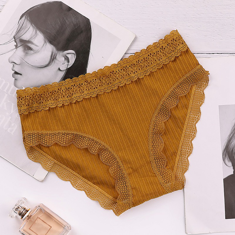 Women's Bottom Panties Breathable Mid Waist Underwear | BigBuy360 - bigbuy360.vn
