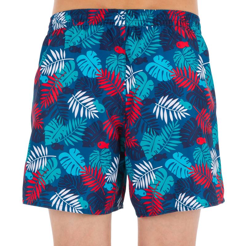 Quần short lướt ván Decathlon OLAIAN00 trẻ em - Đỏ size 4 Tuổi