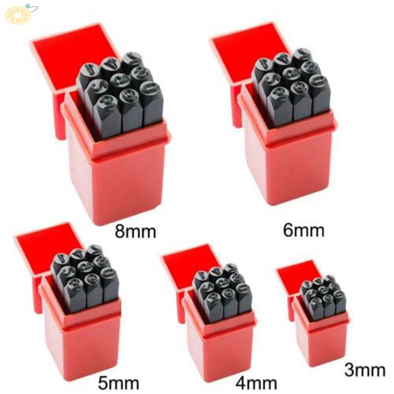 【VARSTR】Stamps Punch Craft Equipment For metal marking need Jewelry Numbers Steel