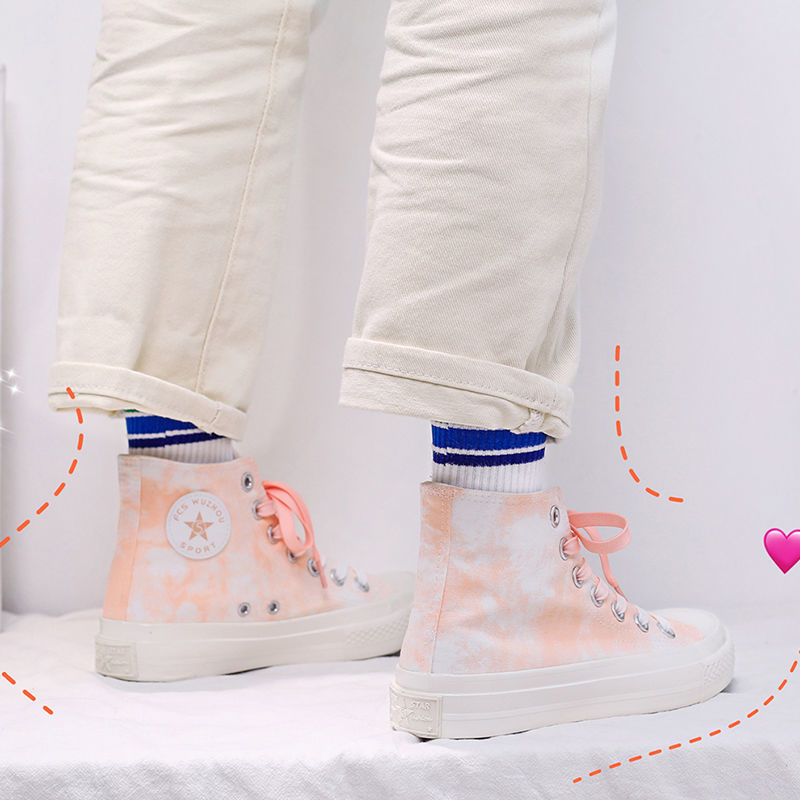 6.6 Giày Thể Thao Cổ Cao Thời Trang Hàn Cho Nữ . | BigBuy360 - bigbuy360.vn