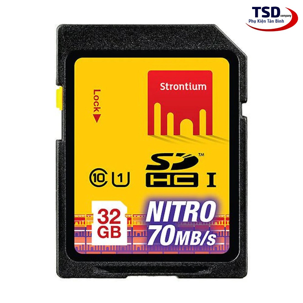 Thẻ nhớ SD Strontium 32GB chính hãng bản Nitro 466X | BigBuy360 - bigbuy360.vn