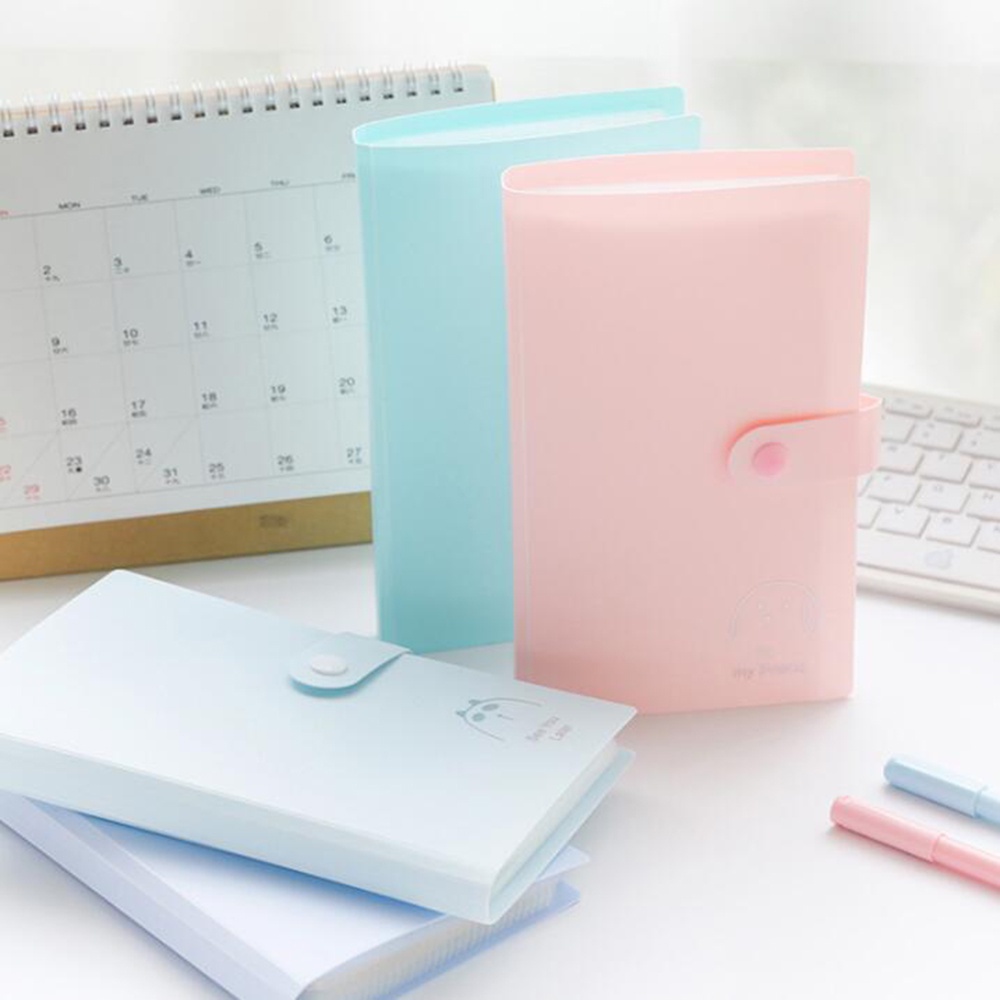 Bao Đựng Thẻ/Sách/Ảnh Trong Suốt Di Động 240 Thẻ