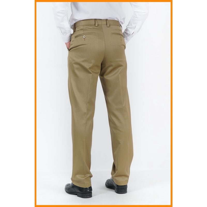 Quần kaki nam có ly Merriman mã THMKP023-SANSTONE chất liệu mềm mại chống nhăn