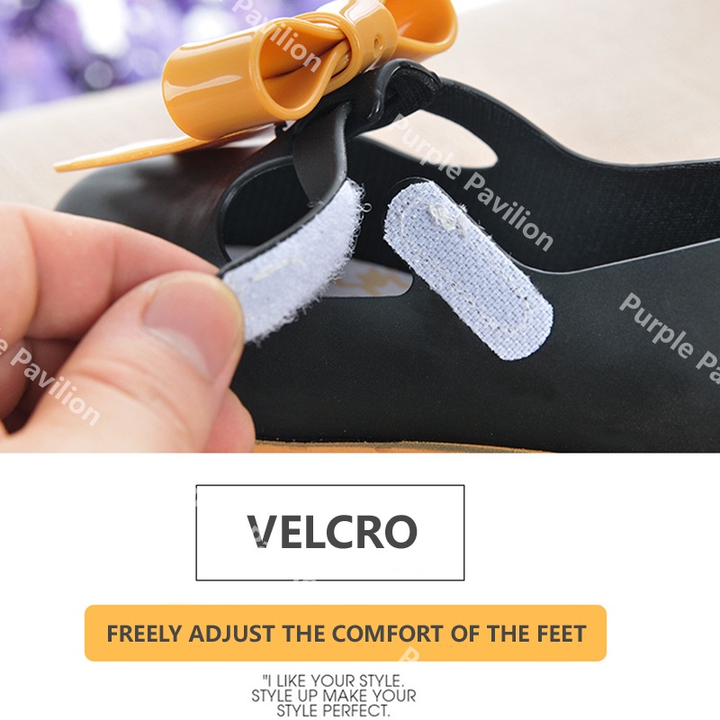 ✿Hàng có sẵn✿ Xăng đan đế mềm đính nơ cho bé gái