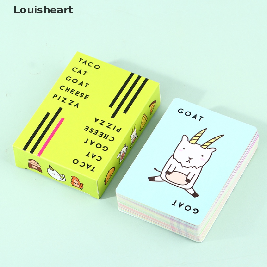 Bộ Trò Chơi Board Game Louisheart Taco Cat Goat Cheese Pizza 4 Tầng